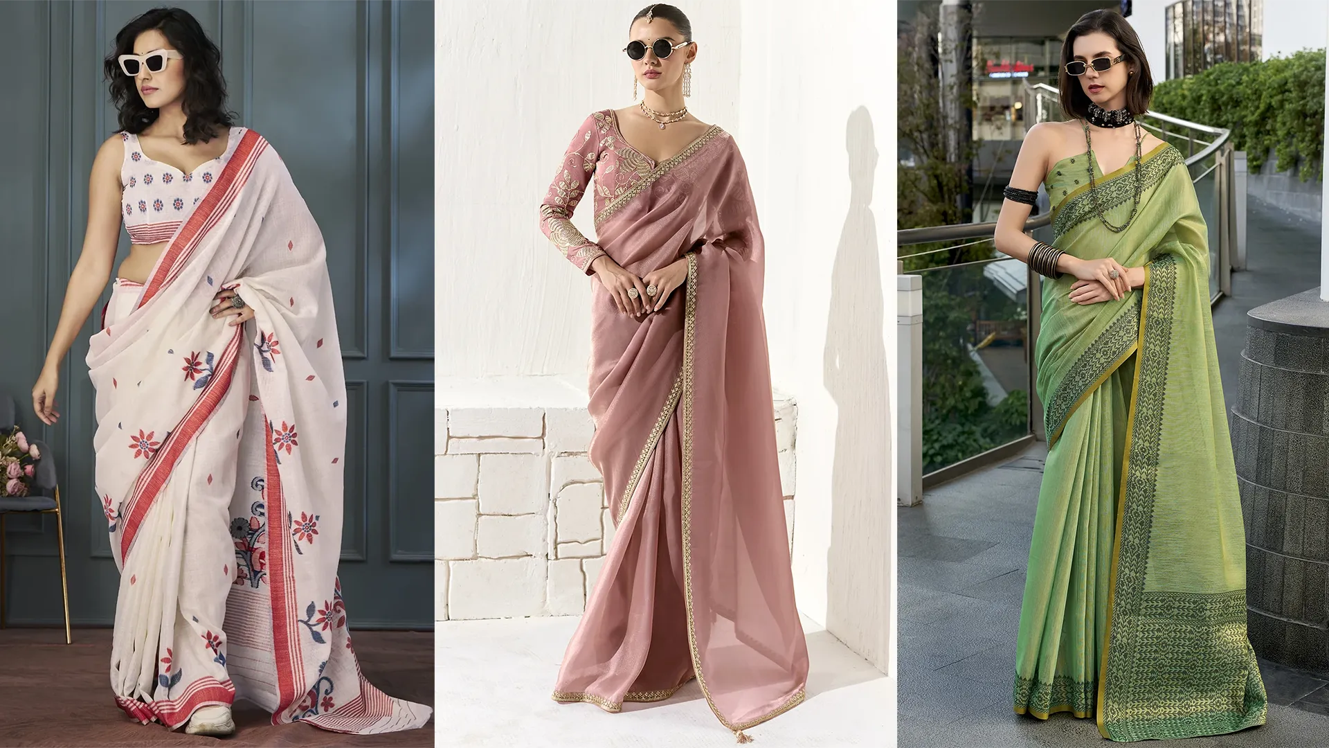 Summer Sarees: Fabrics, Colors, Styling