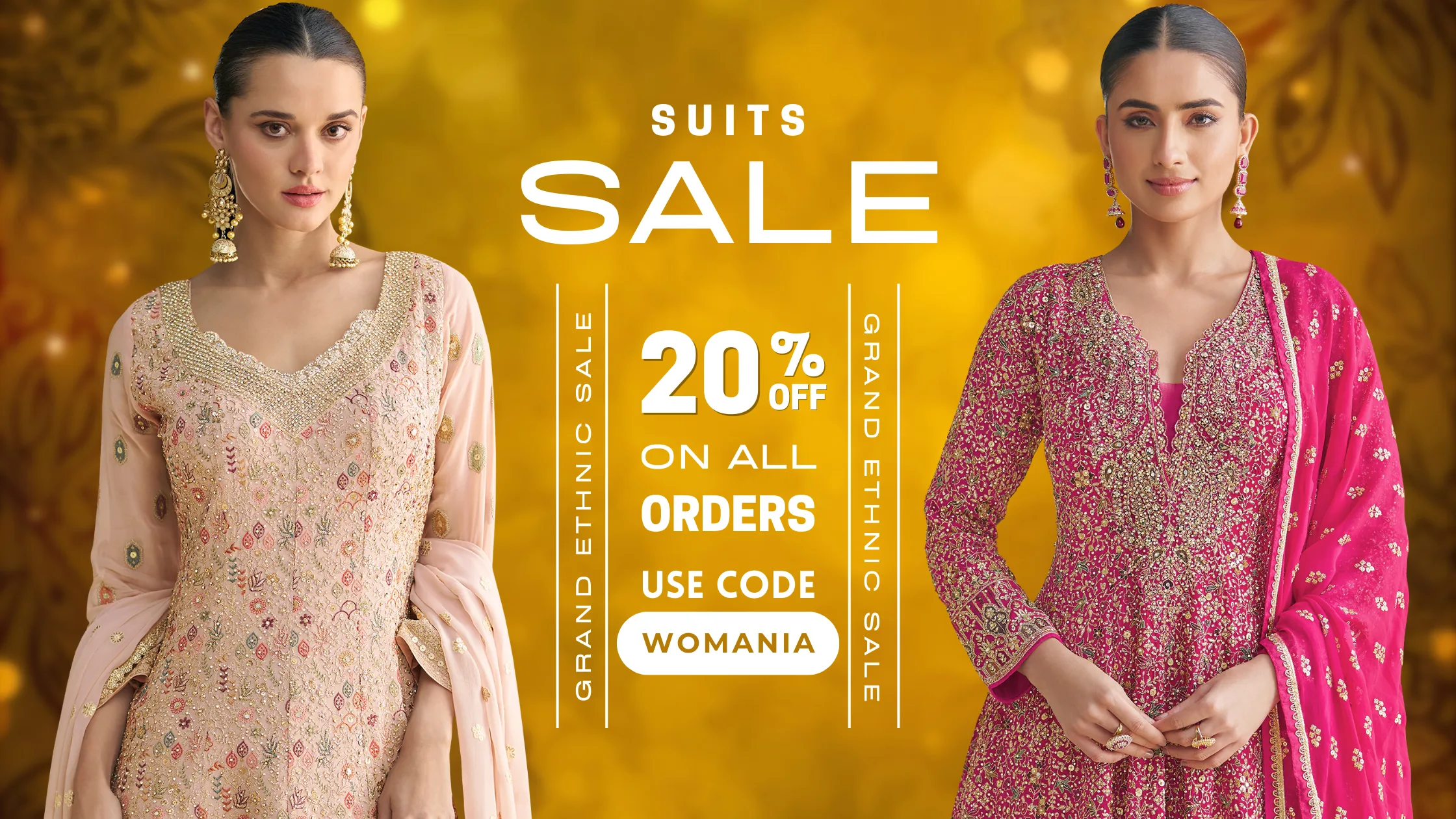 Buy Latest Salwar Suits Online on Sale